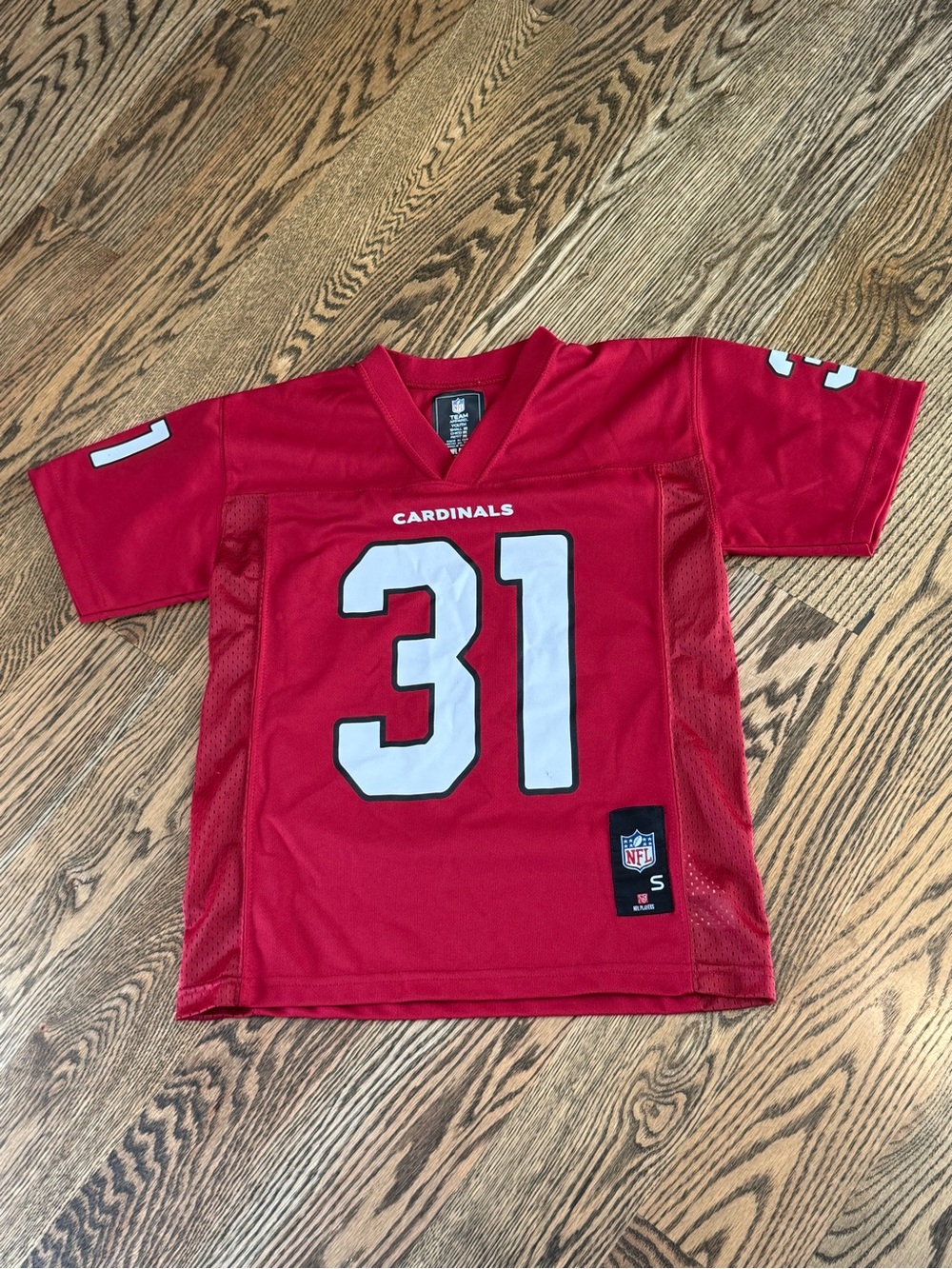 NFL Cardinals Kids Red #31 Jersey